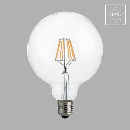 LED Filament светодиодна крушка 8W E27 G120 - IDEAL LUX - 101347