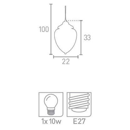 Пендел - Осветителни тела от Searchlight - PENDANTS - 1091CC