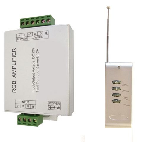 Контролер (AE-C3-RGB) 144W с дистанционно усправление - AE-C3-RGB