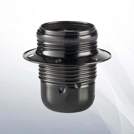 Фасонка от метал - PORTALAMPADA METALLO NICKEL NERO - 155180