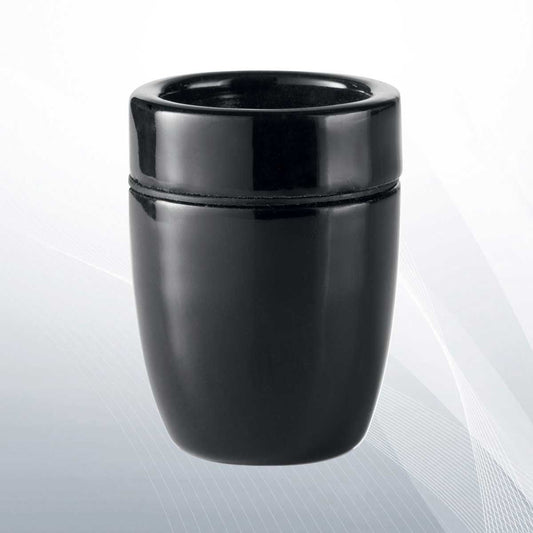 Керамична фасонка - PORTALAMPADA CERAMICA NERO - 155234