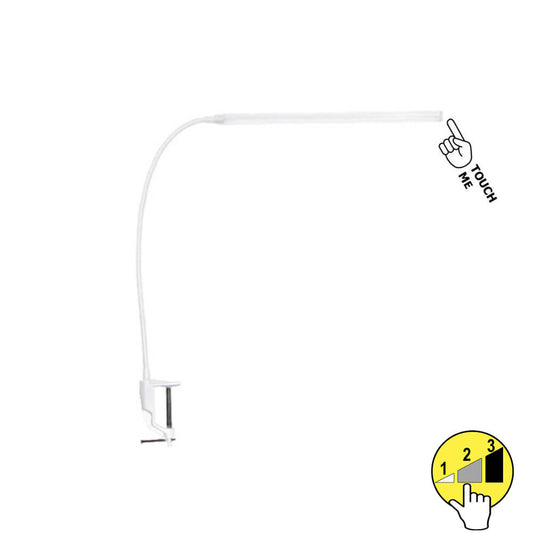 Настолна лампа - LED лампа за бюро - LED CLAMP - 16055LEDWHC
