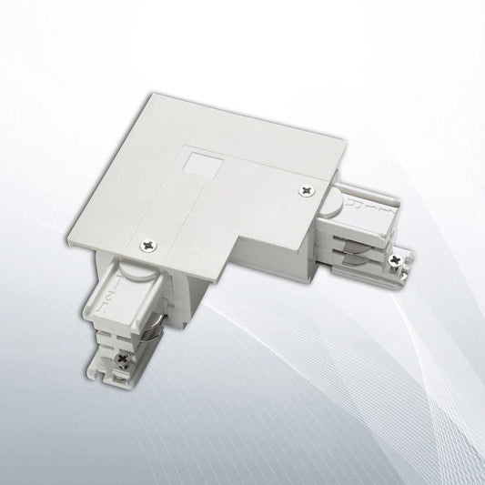 Конектор за ток-водеща 4-линейна шина бял - TRIM L CONNECTOR LEFT - 188119