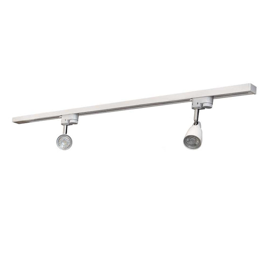 Комплект Track система бяла 1м 2x4W 3000K - VAL DUO LED - 2013024218