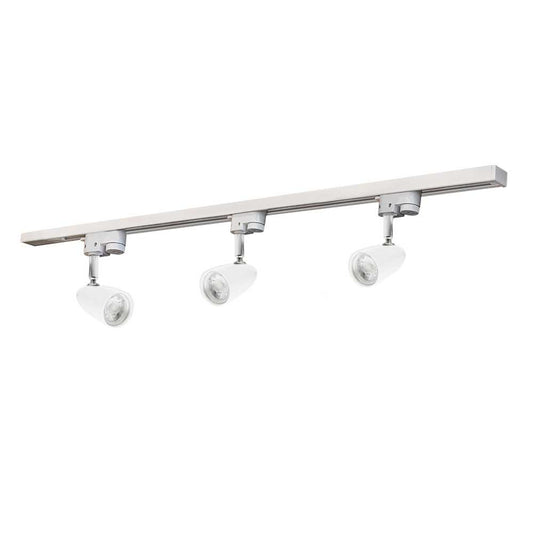 Комплект Track система бяла 1м 3x4W 3000K - NIKA TRIO LED - 2013024221