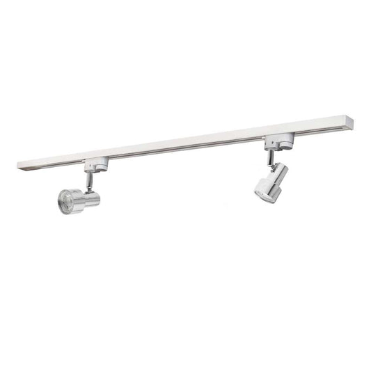 Комплект Track система бял/хром 1м 2x4W 3000K - RINA DUO LED - 2013024222