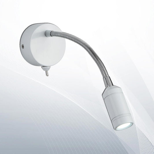 LED аплик с насочване - LED осветление за стена - FLEXY WALL - 2256WH