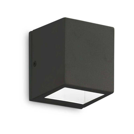Фасаден аплик - Архитектурно осветление - TWIN AP1 SMALL NERO - 229546