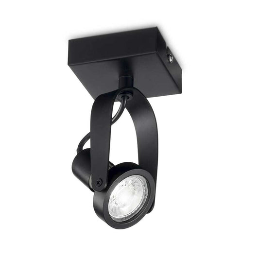 LED спот - Осветителни тела серия GLIM COMPACT PL1 NERO - 229560