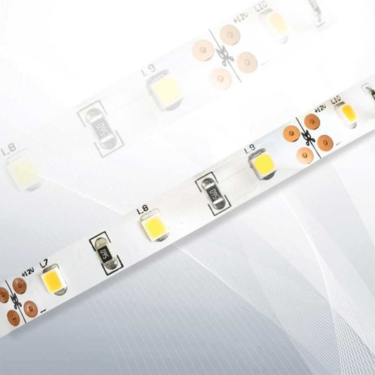 LED лента 2835 топло бяла 12V IP20 - 2835/60/14.4/WW/12