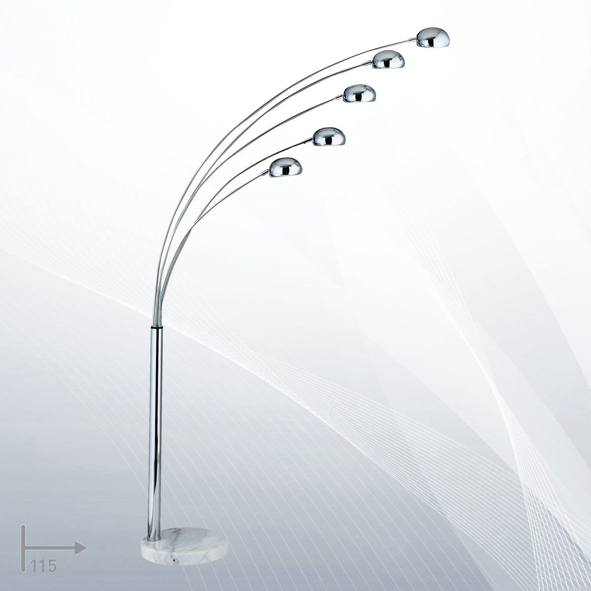 Лампион - Осветителни тела Searchlight - GIRAFFE - 3085-5CC