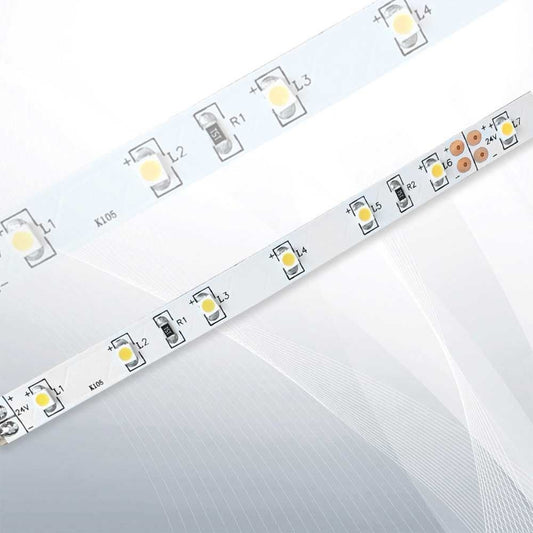 Светодиодна LED лента 3528 неутрално бяла IP20 - 3528/60/4.8/NW/24