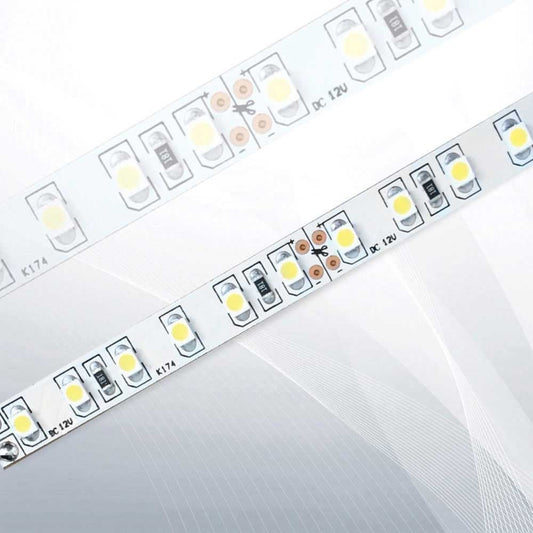 LED лента 3528 топло бяла 12V IP20 - 3528/120/9.6/WW/12