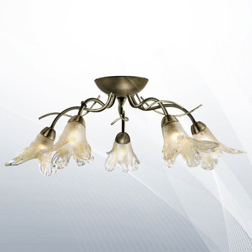 Плафон - Осветителни тела Serchlight - LILY - 5495-5AB