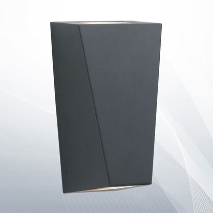 Фасаден аплик - Архитектурно осветление - OUTDOOR - 5600-2BK-LED