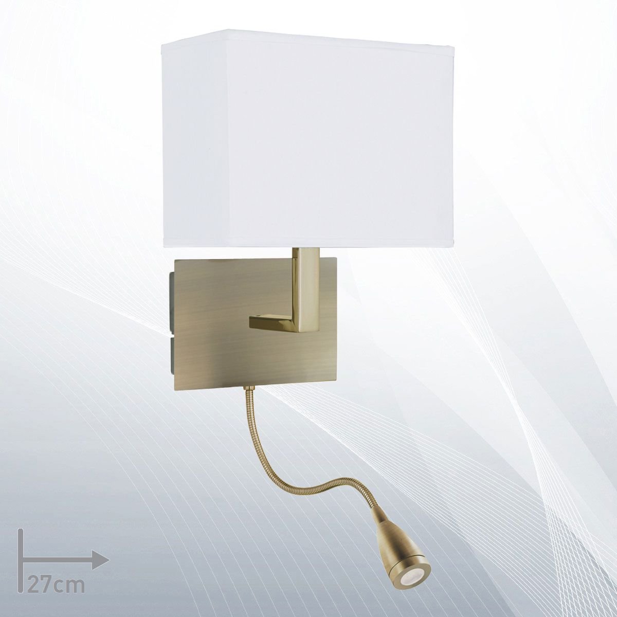 Аплици за стена - Осветително тяло - ADJUSTABLE WALL - 6519AB