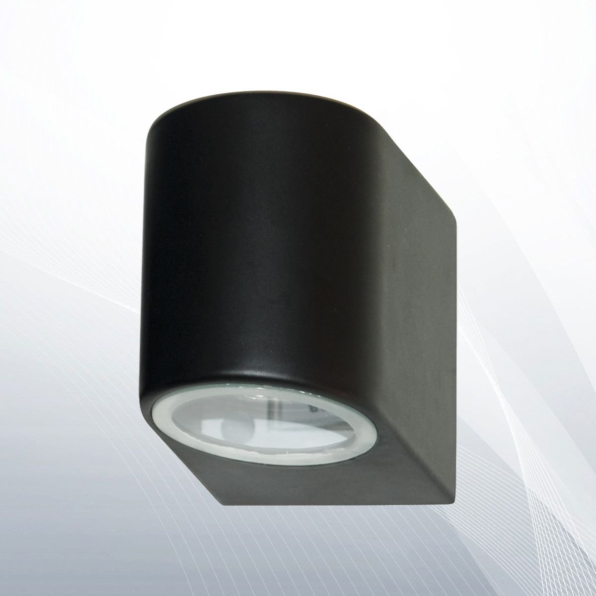 Фасаден аплик - Архитектурно LED осветление серия EIFFEL - 8008-1BK-LED