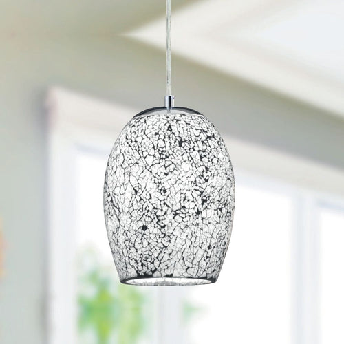 Пендел - Осветителни тела от Searchlight - CRACKLE - 8069WH