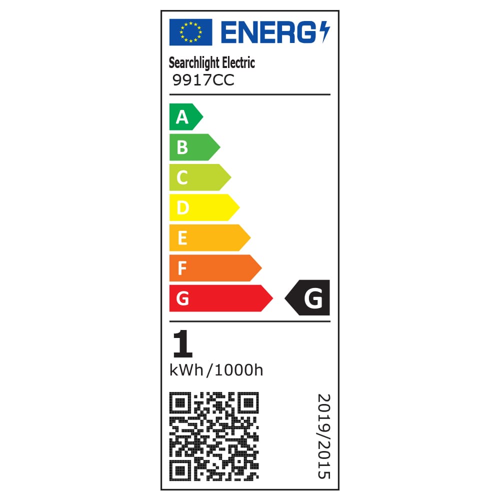Енергиен етикет LED аплик серия FLEXY WALL - 9917CC