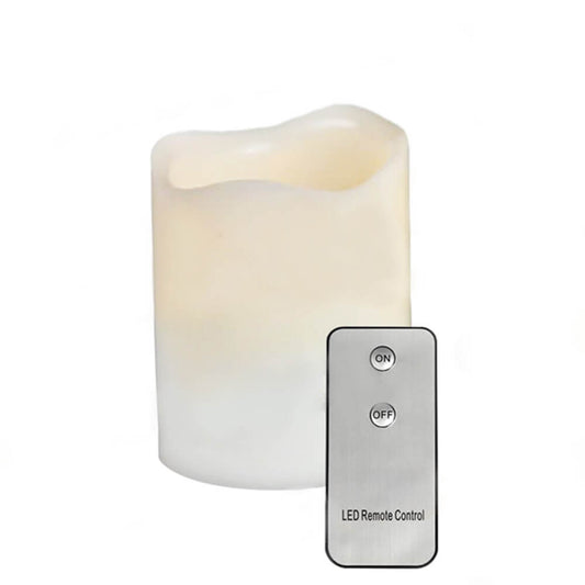 LED лампа с дистанционно - WAX CANDLE WITH IR CONTROLLER - F071151500510