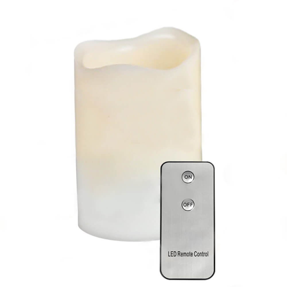 LED настолна лампа с дистанционно - WAX CANDLE WITH IR CONTROLLER - F071151600560