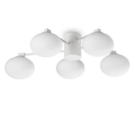 Полилей подходящ за нисък таван - HERMES D60 BIANCO - 322698