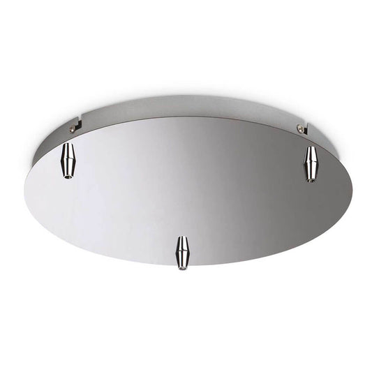 Розетка за таван хром - ROSONE STANDARD 3 LUCI CROMO - 285597
