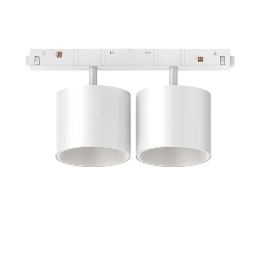 Двоен магнитен LED спот 20W 3000K WH - EGO SPOTLIGHT - 327549