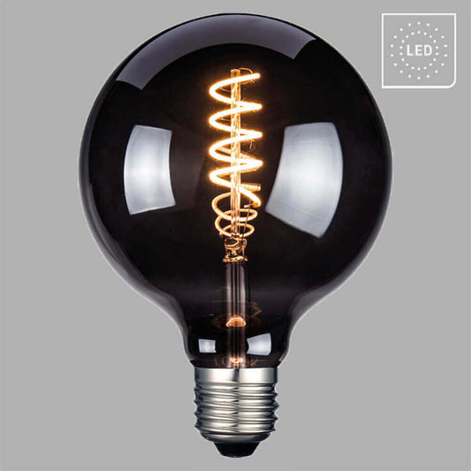 LED Black крушка 4W E27 G125 - LED Filament - 890012
