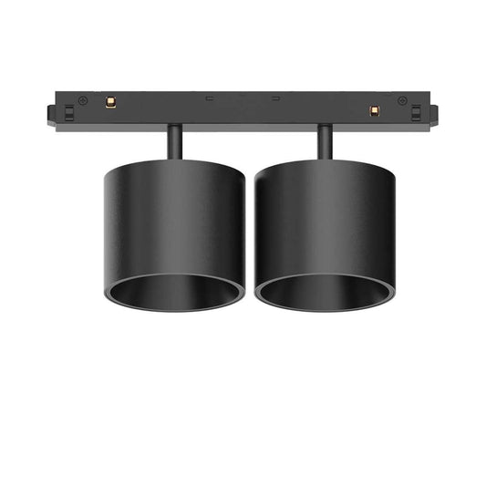 Двоен магнитен LED спот 20W 3000K BK - EGO SPOTLIGHT - 316307