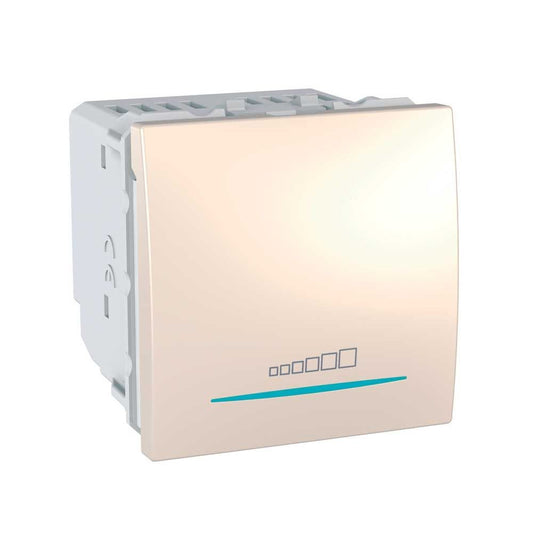 Механизъм универсален бутонен димер слонова кост - Unica Plus - 20-350W/VA - MGU3.515.25