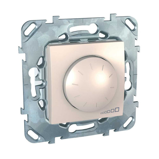 Механизъм ротативен димер слонова кост - Unica Plus - 40-1000W/VA - MGU5.512.25ZD