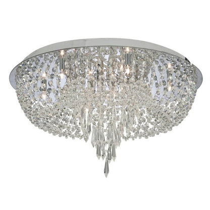 LED плафон с кристали за хол, спалня и трапезария серия ORION - 5541CC