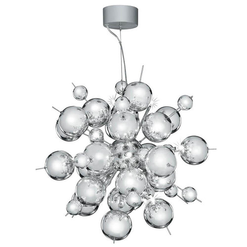 LED полилей за хол, спалня и трапезария серия MOLECULE - 8312-12CC