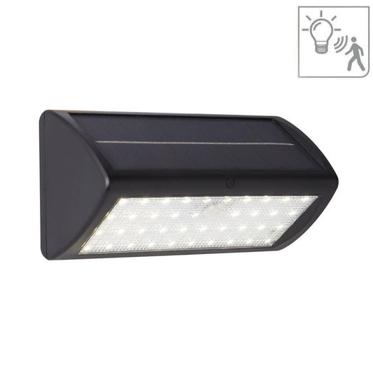 Соларен фасаден аплик - Фасадно осветление - SOLAR - 67422BK-PIR