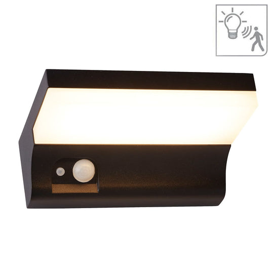 Соларен фасаден LED аплик - SOLAR - 67417BK