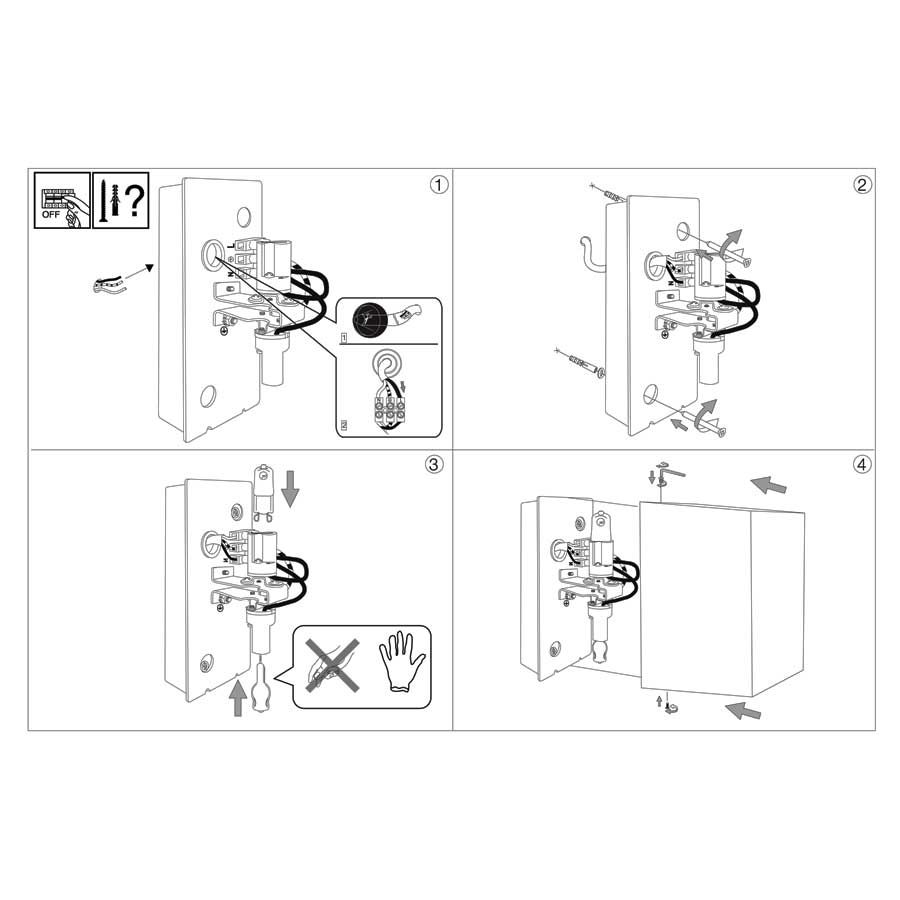 Фасаден аплик - Архитектурно осветление - UP AP2 BIANCO - 115320